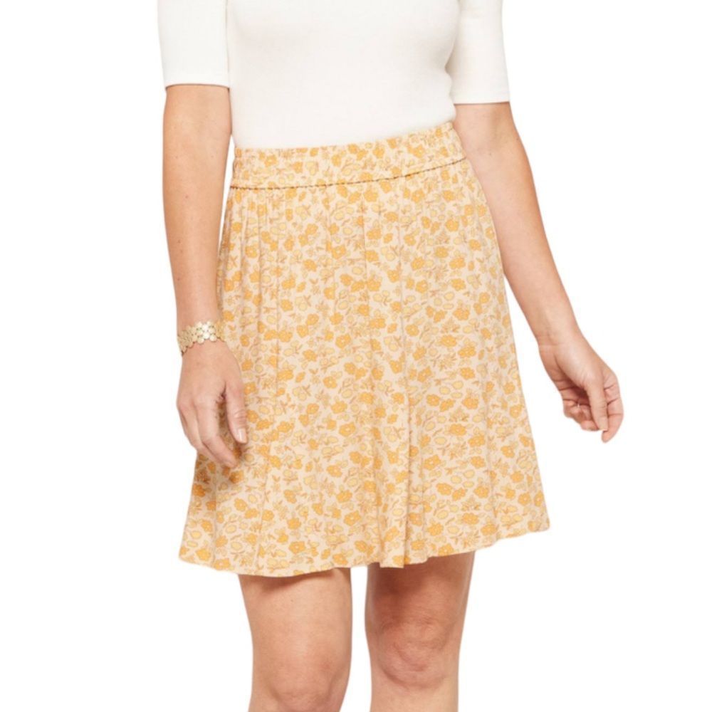 Madewell | Summer Floral Mini Skirt